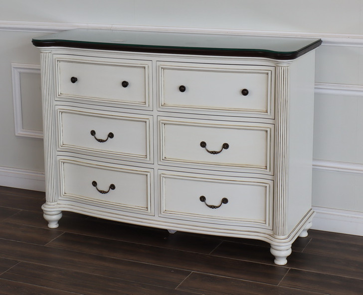 dresser with marble top